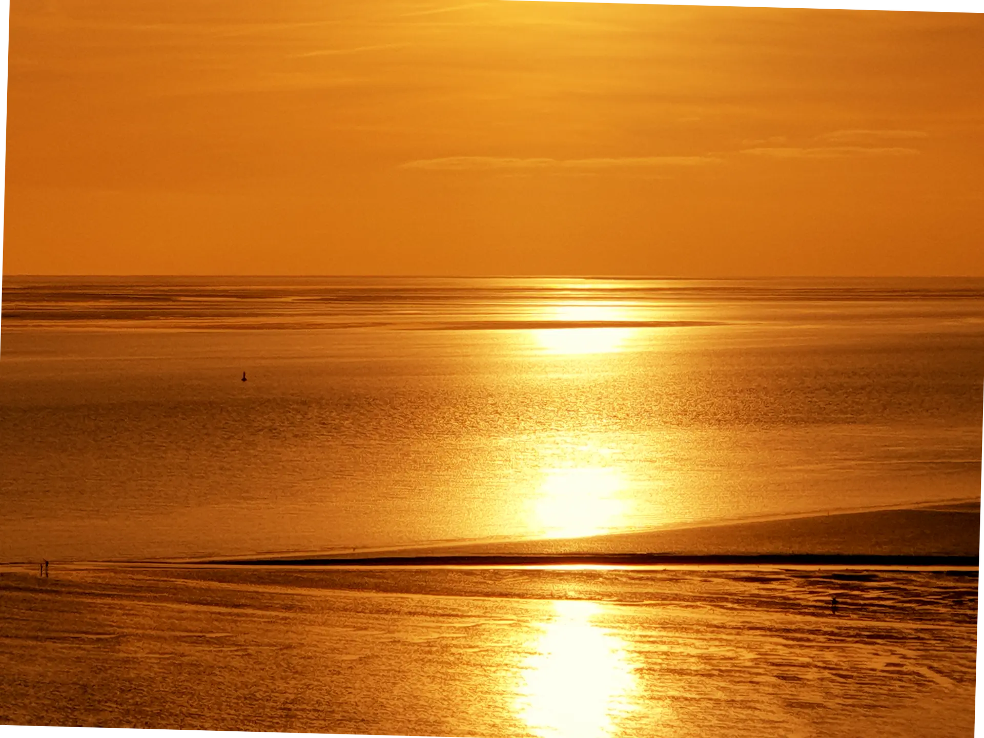 Wattenmeer im Sonnenuntergang – Sinnwärts Studio