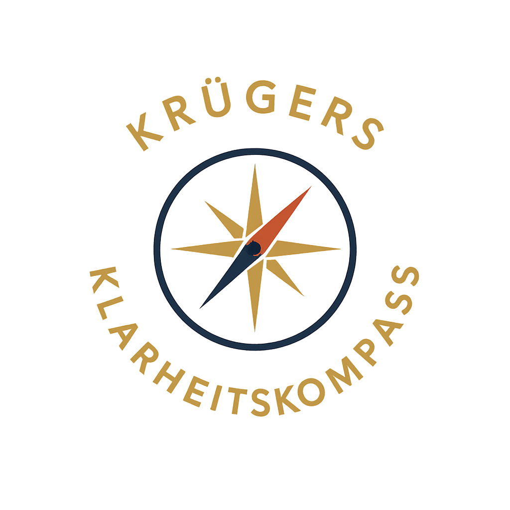 Krügers Klarheitskompass – Logo
